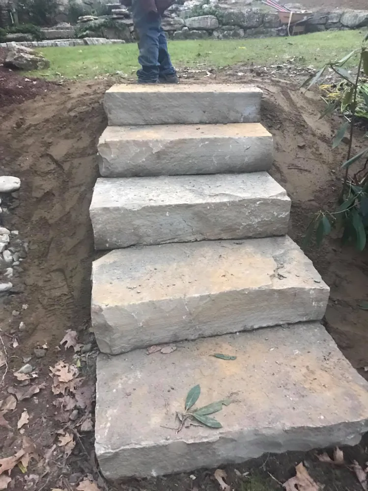 Custom garden landscaping for year-round maintenance in Hendersonville, NC by Ramirez Lawn & Landscaping