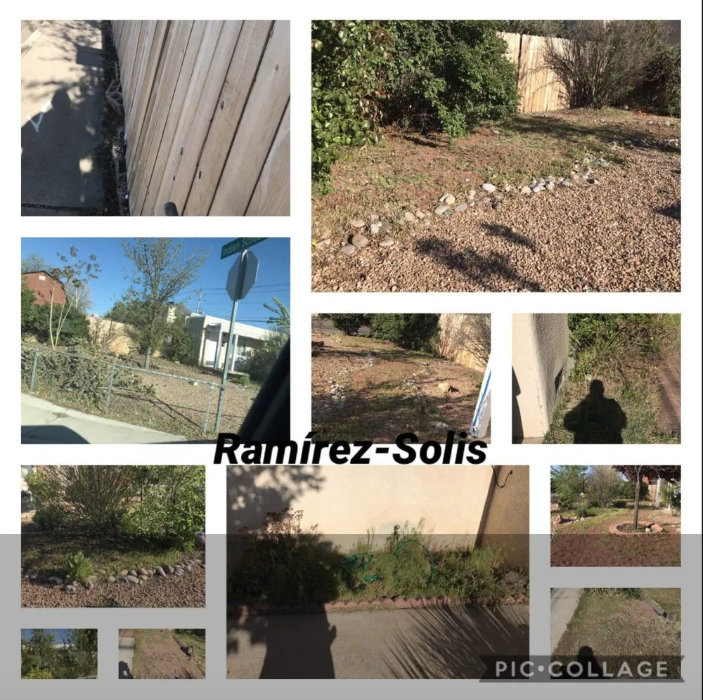 Professional landscape installation in Albuquerque, NM by Ramirez-Solis Landscaping