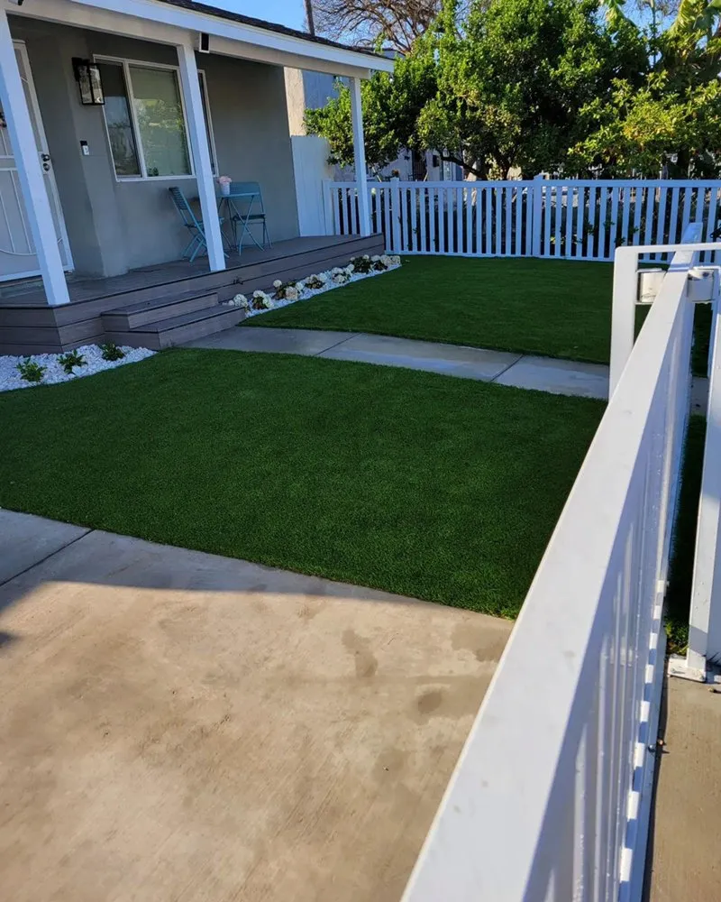 Professional residential landscaping with custom design across Los Angeles, CA - Ramiro Nunez Landscaping & Maintenance