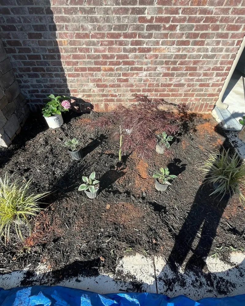 Affordable landscape installation in Marietta, GA by Ramon Lawn Maintenance