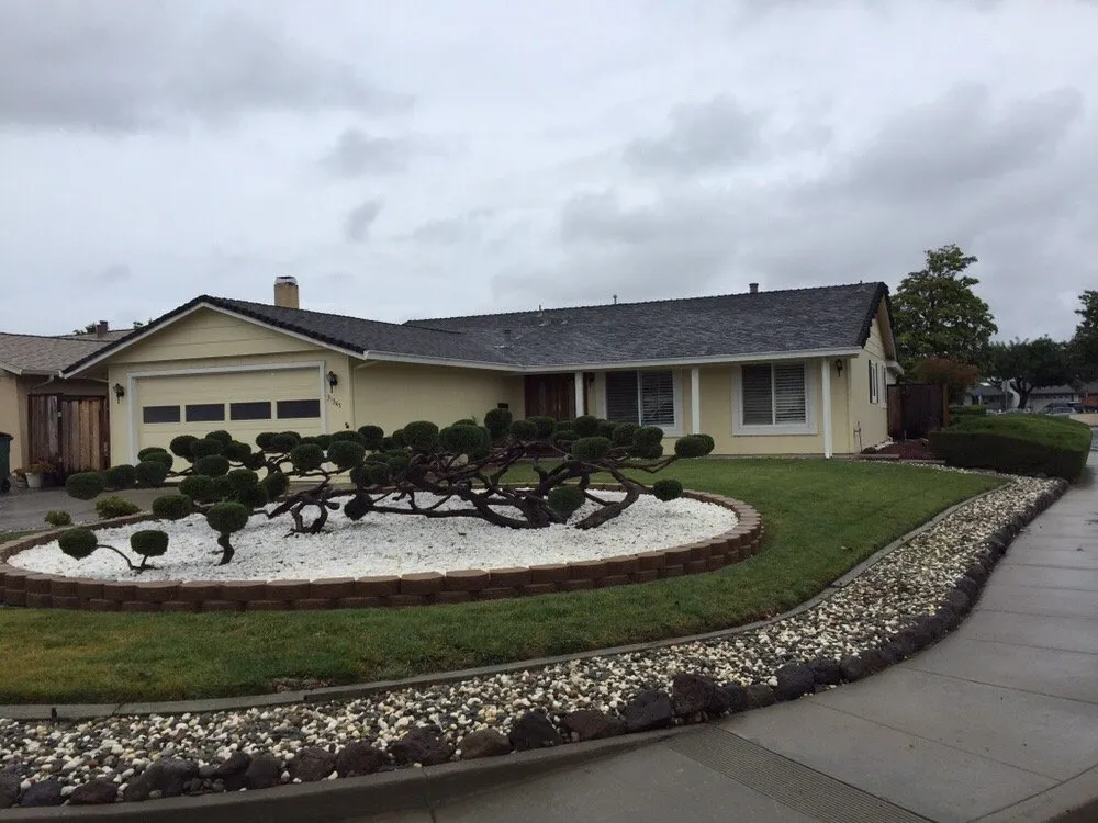 Affordable landscape installation in Hayward, CA by Ramon Villanueva's Gardening and Maintenance Lawn Aeration