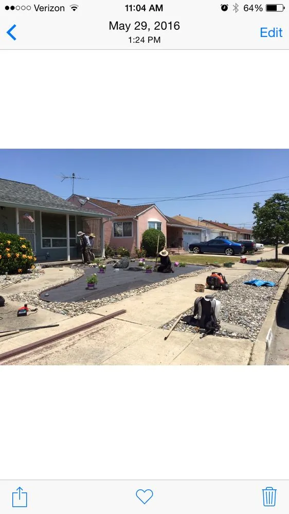 Expert landscape design in Hayward, CA - Ramon Villanueva's Gardening and Maintenance Lawn Aeration