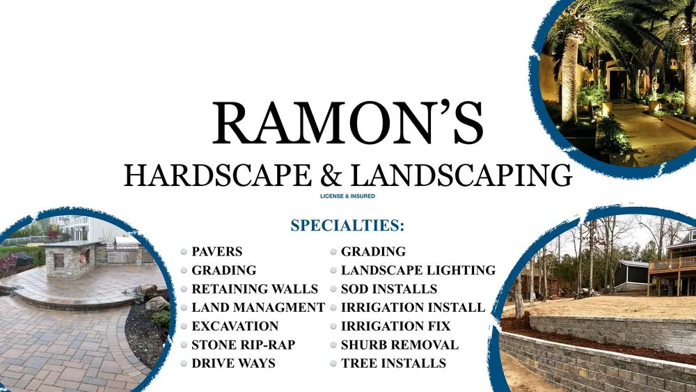 Trusted outdoor landscaping experts serving Camden, SC - Ramon’s Hardscape & Landscape