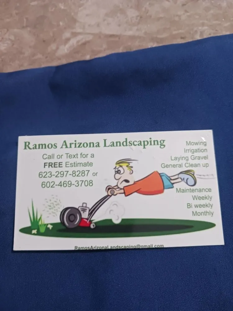 Local residential landscaping in Peoria, AZ by Ramos Arizona Landscaping
