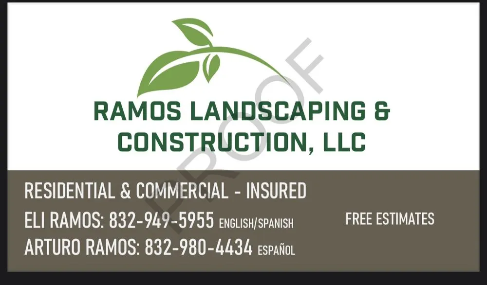 Local landscape design in Houston, TX by Ramos Landscaping & Construction