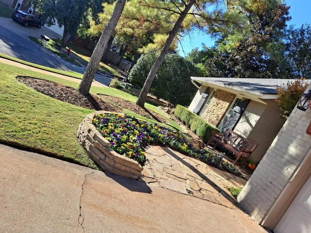 Professional yard maintenance for year-round maintenance across Oklahoma City, OK - Ramos Landscaping & Tree Service