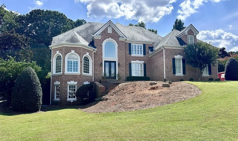 Local landscape design with custom design in Canton, GA by Ramos Landscaping And Retaining Wall