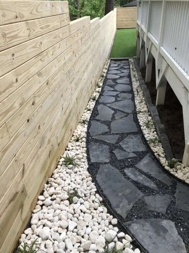 Professional landscape installation for residential properties across Atlanta, GA - Ramos Lawn Care Services