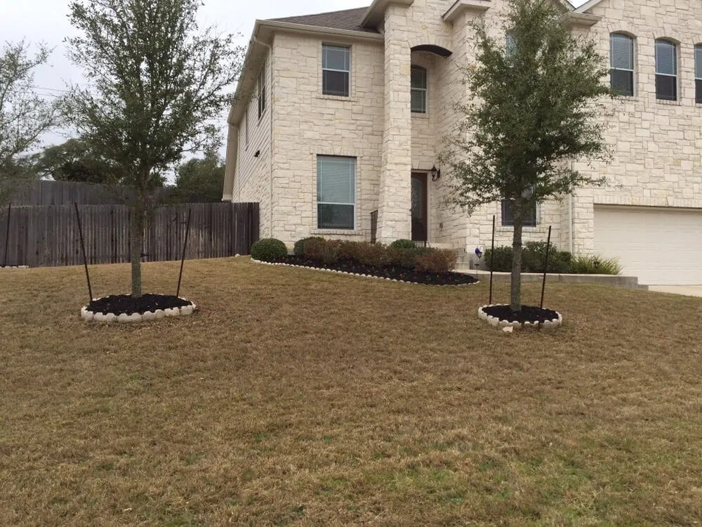 Reliable garden landscaping for beautiful yards in Marble Falls, TX by Ramos Services