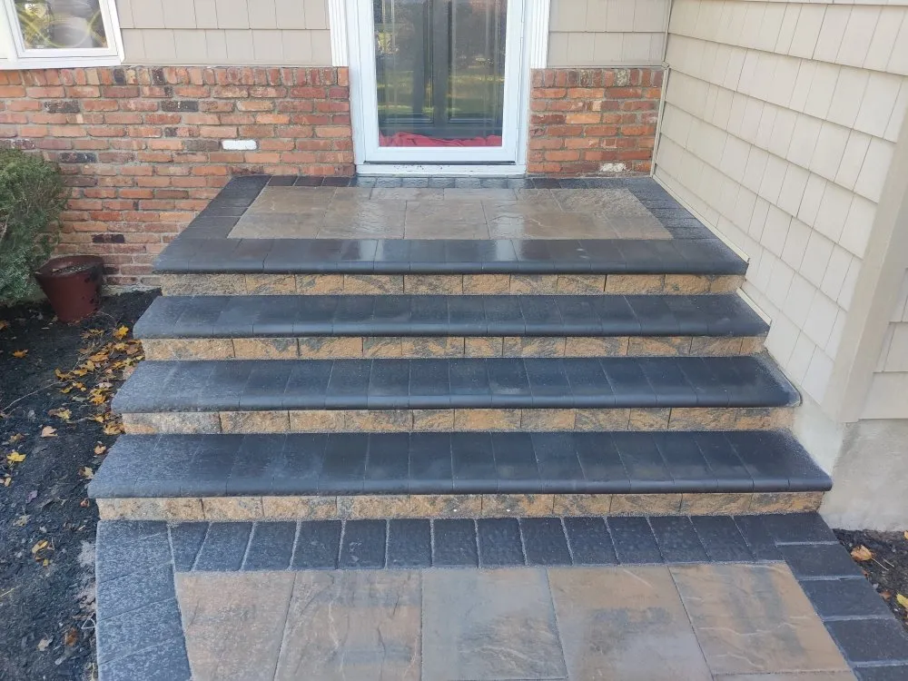 Expert lawn mowing service with custom design in Huntington Station, NY by Ramovic Landscaping and Masonry