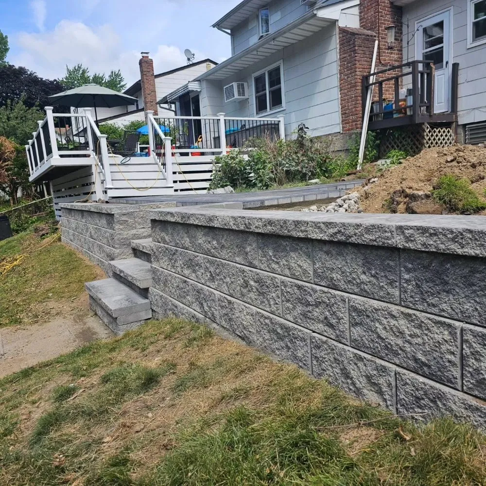 Reliable lawn mowing service in Huntington Station, NY by Ramovic Landscaping and Masonry