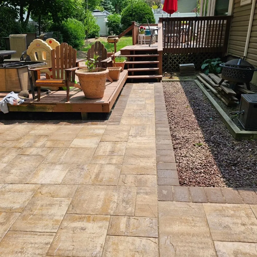 Custom lawn care service in Huntington Station, NY by Ramovic Landscaping and Masonry