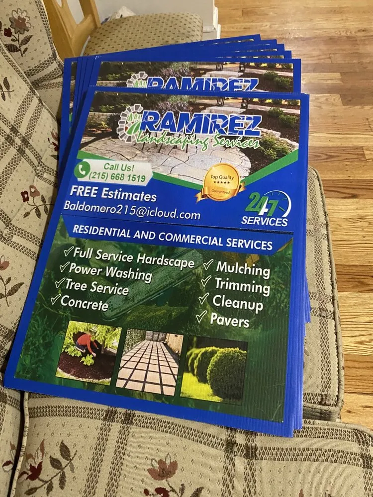 Custom landscape design with custom design across Philadelphia, PA - Ramírez Landscaping Services