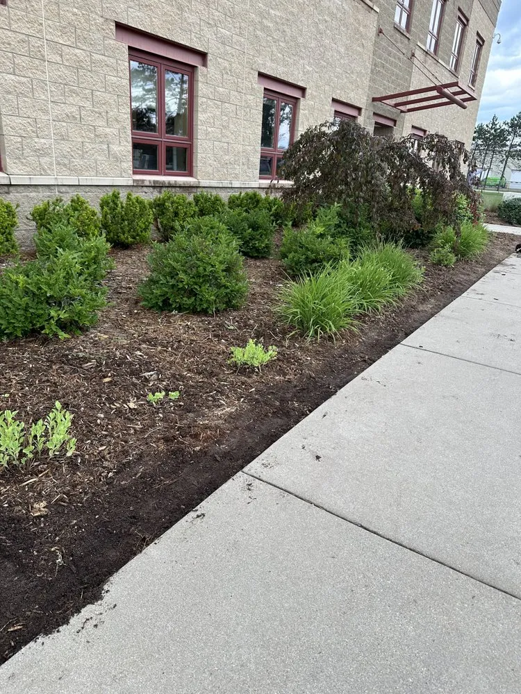 Professional garden landscaping for residential properties in Fife Lake, MI by Rams Property Maintenance