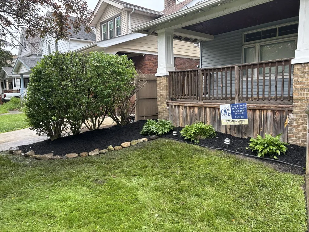 Local landscape installation for homes in Cleveland, OH by Ramsey Lawn Care