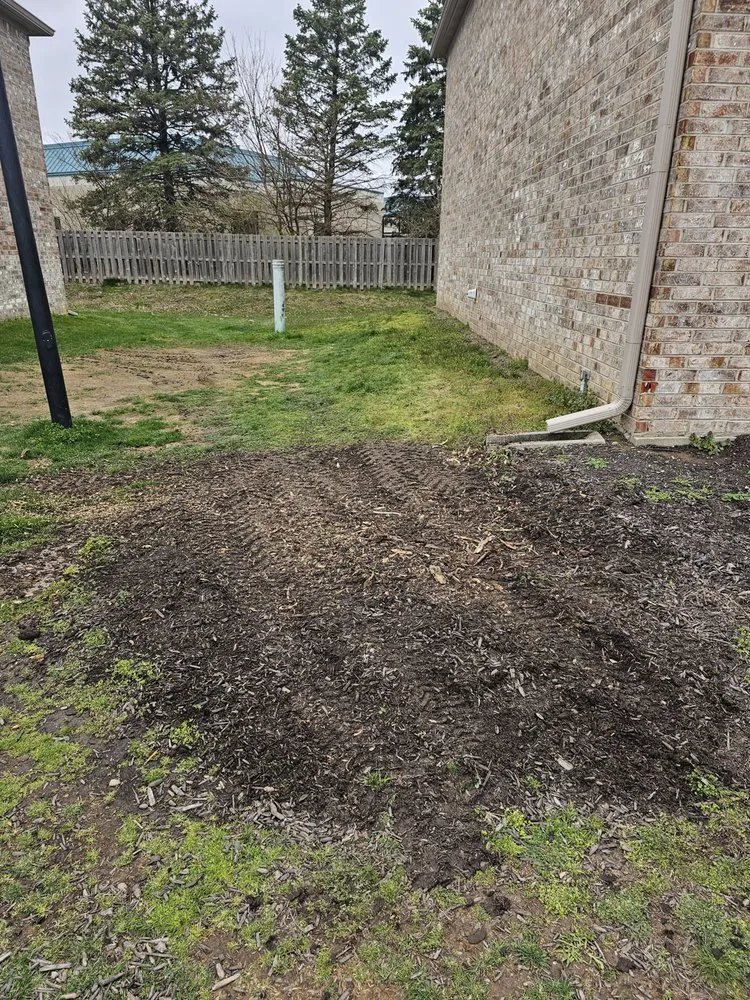 Professional garden landscaping in West Lafayette, IN by Ramzz Lawnz