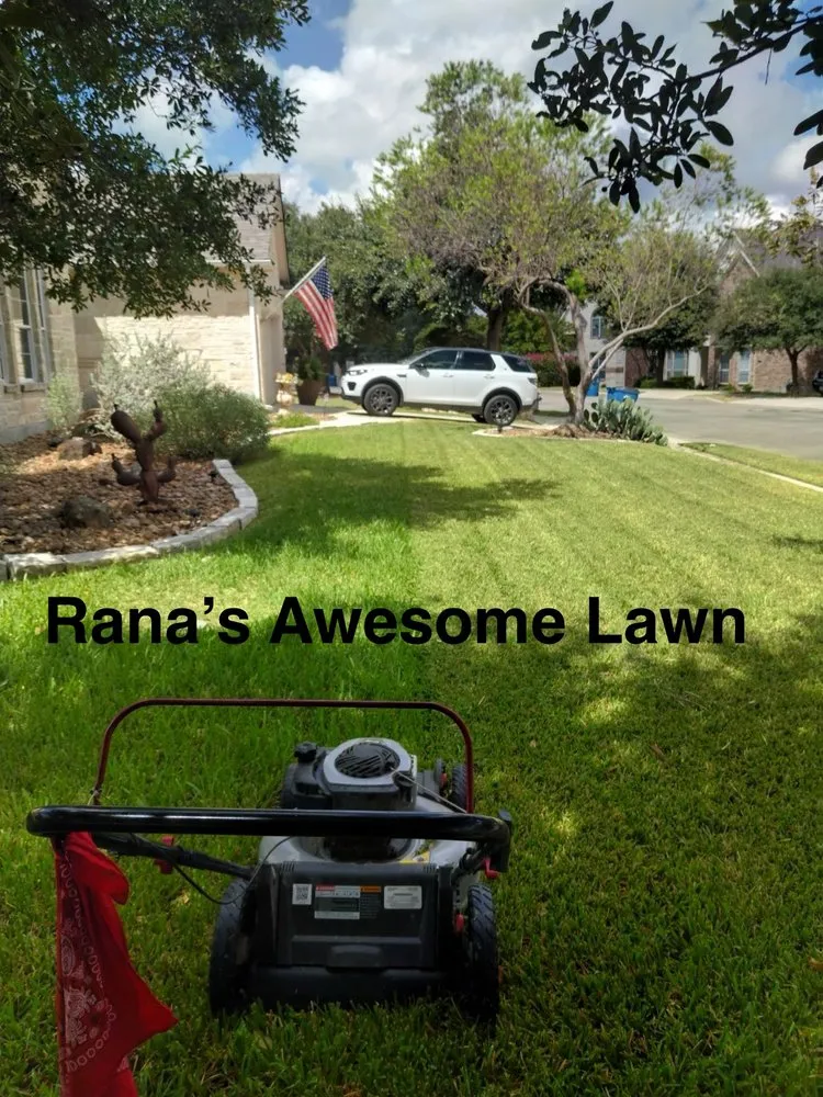 Professional landscaping services for year-round maintenance in San Antonio, TX by Rana’s Awesome Lawn Service