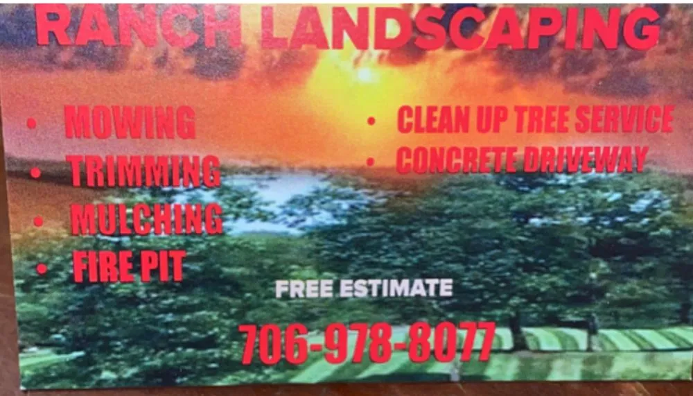 Custom landscaping services in Trion, GA by Ranch Landscaping