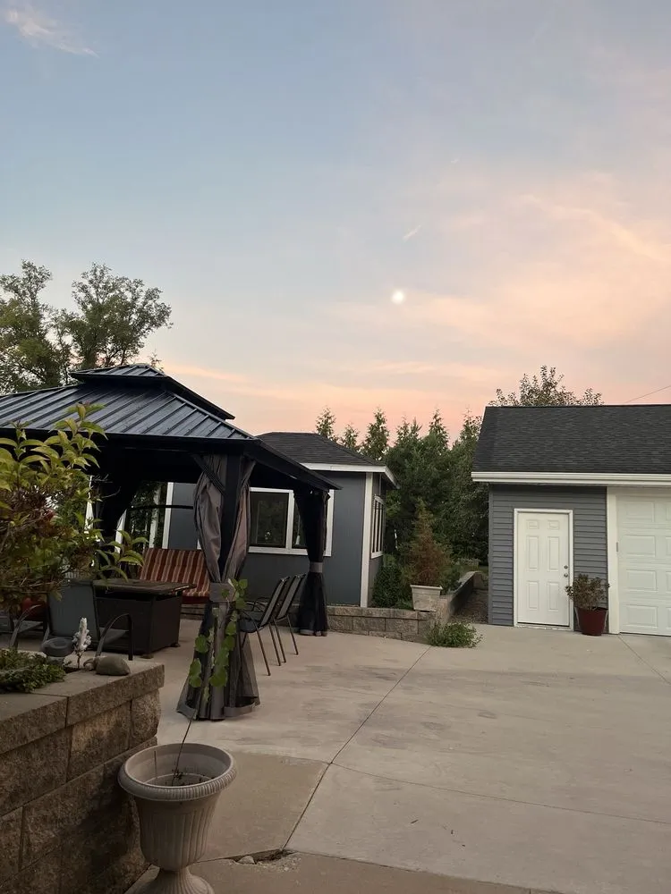 Top-rated landscaping services with custom design in Urbana, IA by Randall's Concrete & Land Maintenance