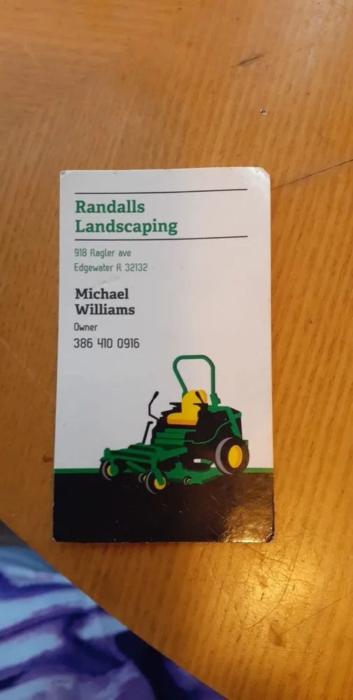 Custom garden landscaping for year-round maintenance in Edgewater, FL by Randalls Landscaping