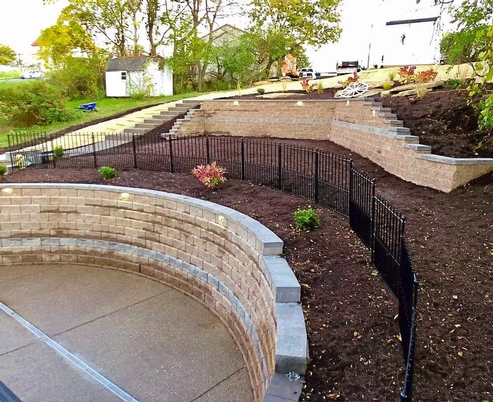 Professional landscaping services with custom design in Pittsburgh, PA by RandScapes