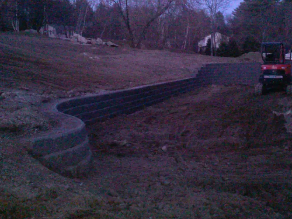 Custom landscape design with custom design across Milford, NH - Randy Gagnon EarthWorks, LLC