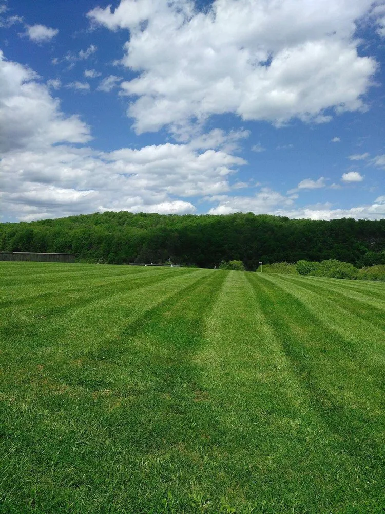 Custom landscape installation in Christiansburg, VA by Randy's Lawn Services