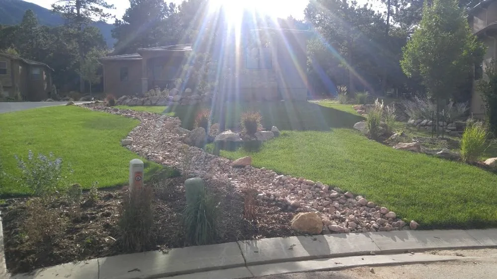 Affordable garden landscaping in Colorado springs, CO by Randy's Sprinkler & Landscaping