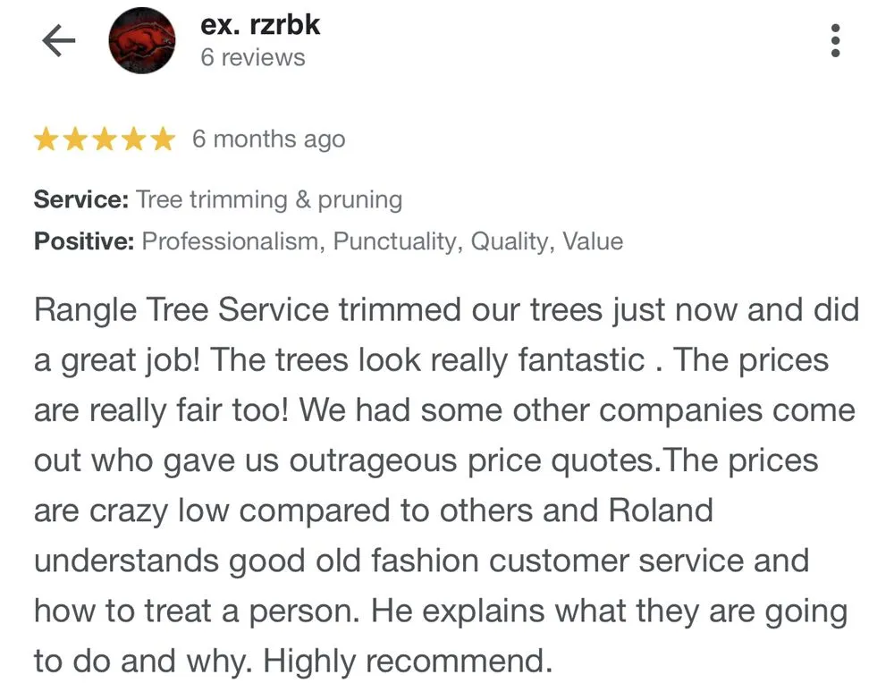 Local landscape design experts serving Brookshire, TX - Rangel Tree Service