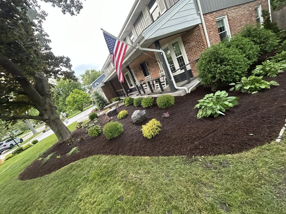 Affordable landscape installation in Round Lake Beach, IL by Rangeles Landscaping Service