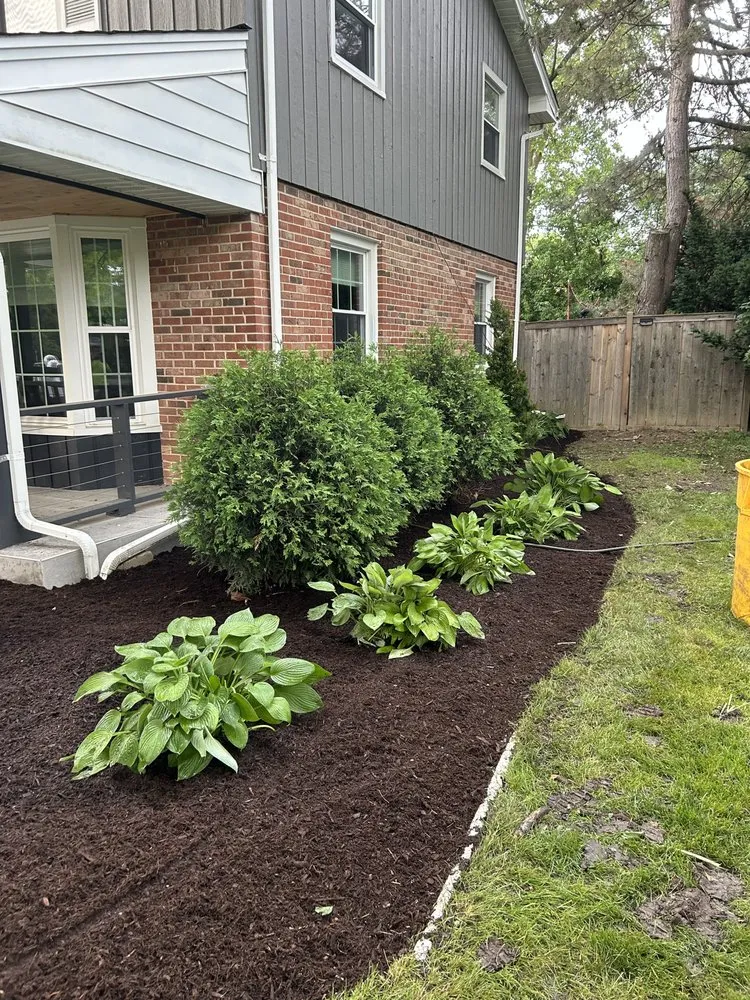Custom landscaping services for year-round maintenance in Round Lake Beach, IL by Rangeles Landscaping Service