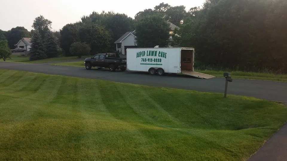 Affordable residential landscaping in Oak Grove, MN - Rapid Lawn Care