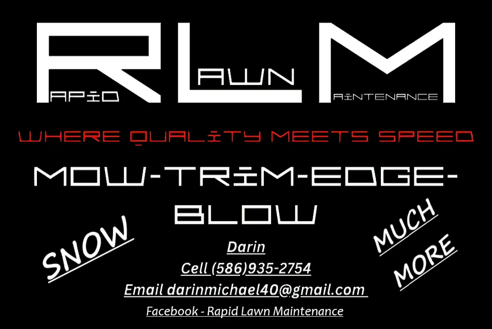 Professional lawn care service experts serving Brown City, MI - Rapid Lawn Maintenance