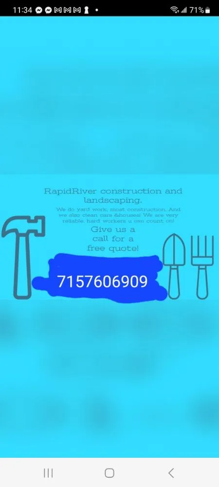 Professional yard maintenance in Wisconsin Rapids, WI by RapidRiver Construction And Landscaping