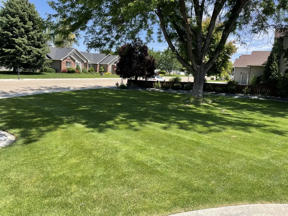 Reliable outdoor landscaping for year-round maintenance in Nampa, ID by Raptor Landscaping