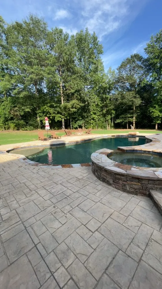 Custom yard cleanup service for residential properties in Bogart, GA by Raptor Lawn Care