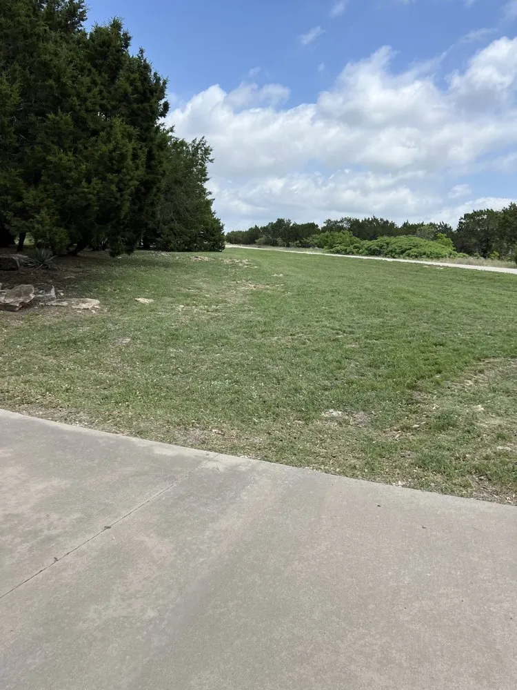 Affordable outdoor landscaping with custom design in Graford, TX by Raptor Lawn Care
