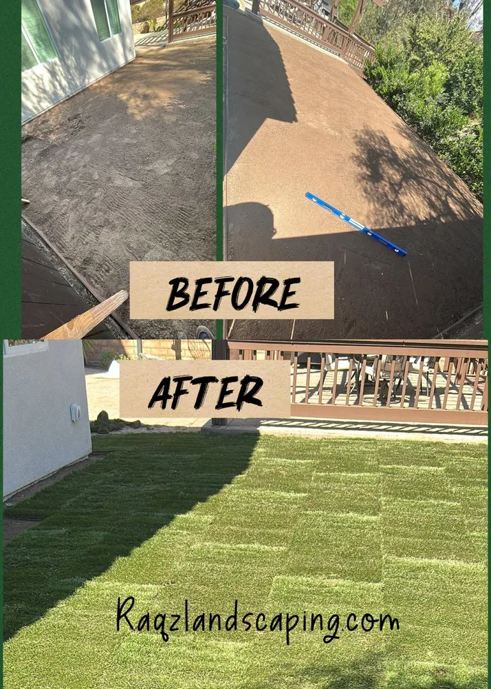 Custom outdoor landscaping with custom design across Vista, CA - Raqz Landscaping