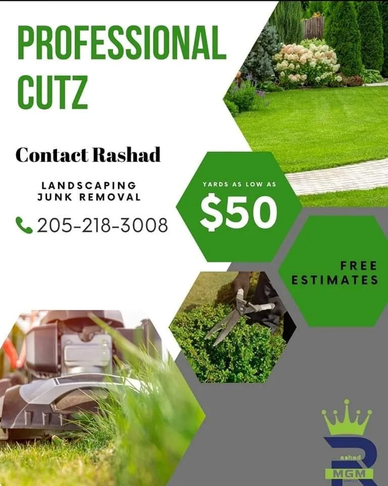 Reliable outdoor landscaping experts serving Birmingham, AL - Rashad MGM Enterprise