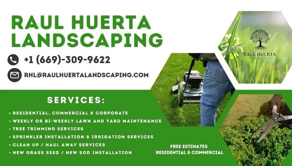 Local landscaping services in San Jose, CA - Raul Huerta Lanscaping