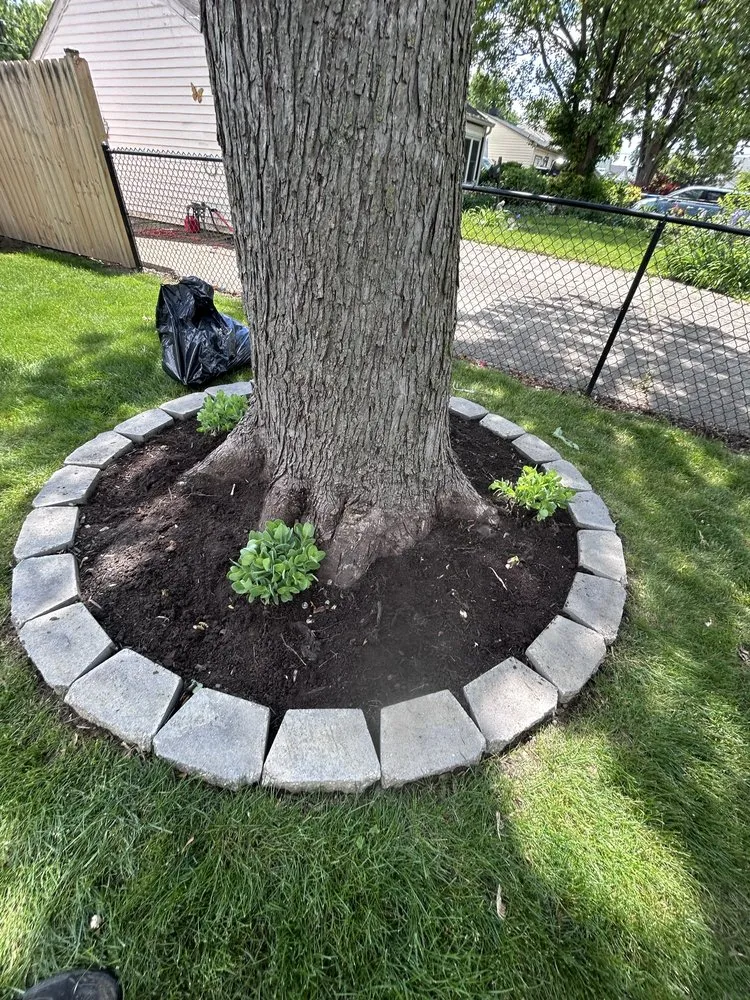 Professional landscape design in Indianapolis, IN by Raul Lawn Care and Landscaping