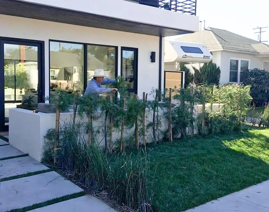Custom landscape design in Inglewood, CA - Raul Ramirez Landscaping