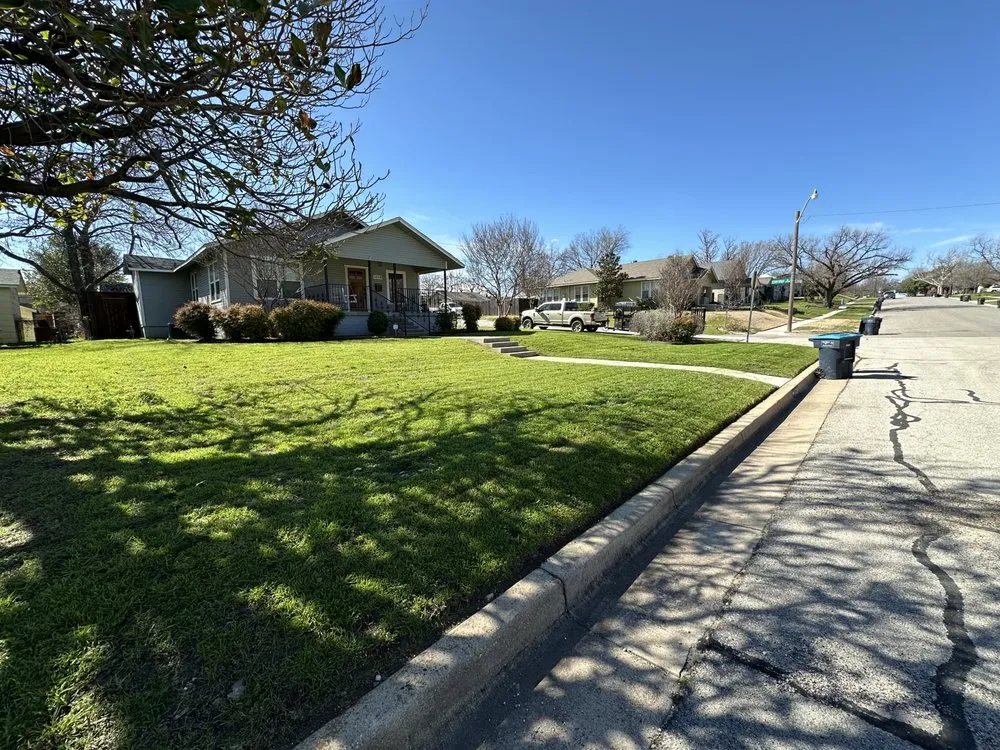 Custom residential landscaping for outdoor upgrades in Fort Worth, TX by Rauls Lawn Care