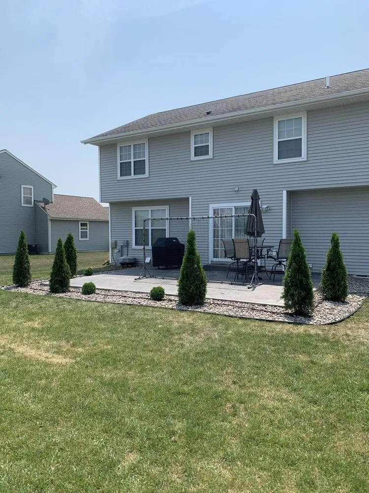 Expert landscaping services with custom design in Burlington, WI by Rausch Tree and Outdoor Services