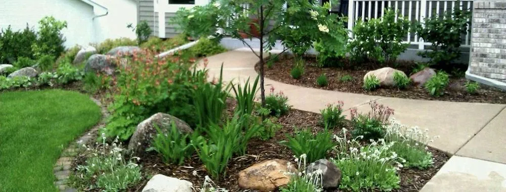 Expert garden landscaping in Fort Atkinson, WI - Raven Lawn Systems