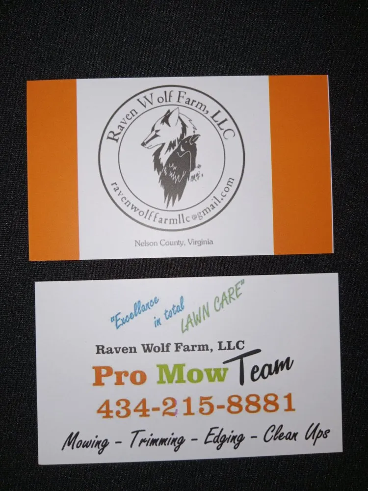 Affordable lawn mowing service in Arrington, VA by RavenWolf Farm