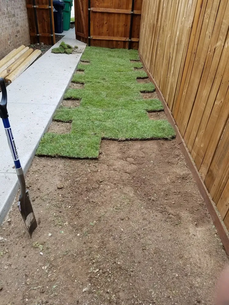Top-rated landscape installation for beautiful yards in Denton, TX by Raymond Lawn Service