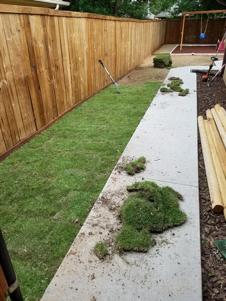 Expert landscaping services for beautiful yards in Denton, TX by Raymond Lawn Service