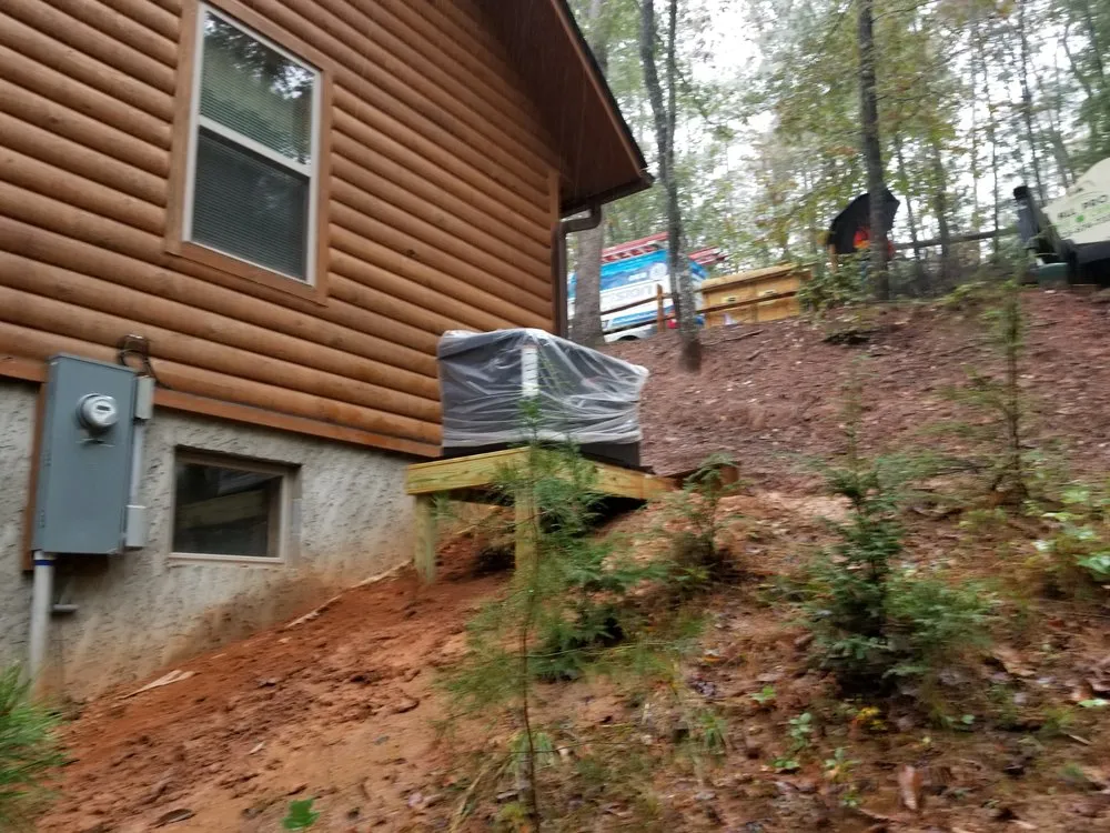 Professional residential landscaping in Hendersonville, NC by Raymond's Garden Center