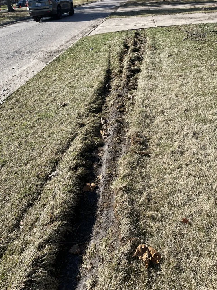 Professional lawn mowing service with custom design across Wyandotte, MI - Raymond’s Lawn Care